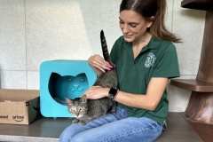 KFC-Cat-Enrichment-Coordinator-Erica-Thieman-and-Miracle-A0049873871