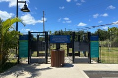 The Schuler Family Foundation and Jones Family Community Dog Park - Entrance