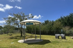 The Schuler Family Foundation and Jones Family Community Dog Park - Large Dog Park - Lulu's Gazebo in Loving Memory of Lulu the Magnificent